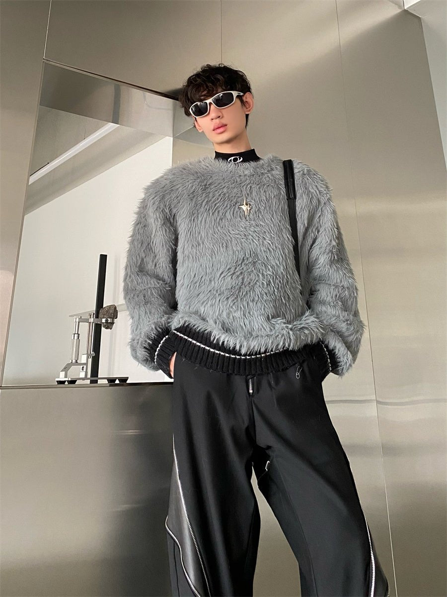 [MARTHNAUT] Imitation loose sweater S0192