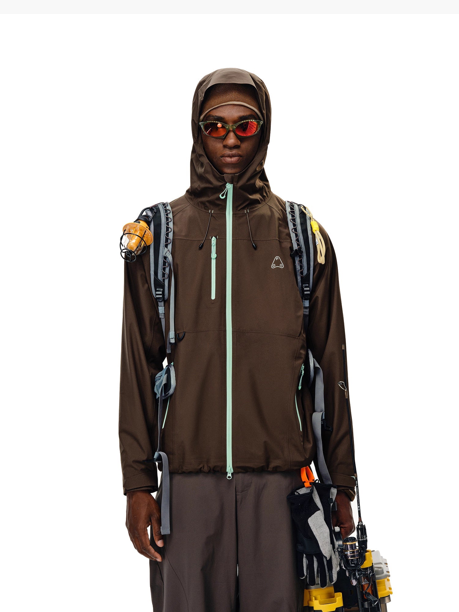 COLORBLOCK SHELL JACKET T0143