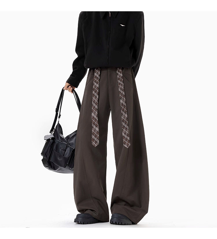 DRAPE SABER-CUT TROUSERS B0189