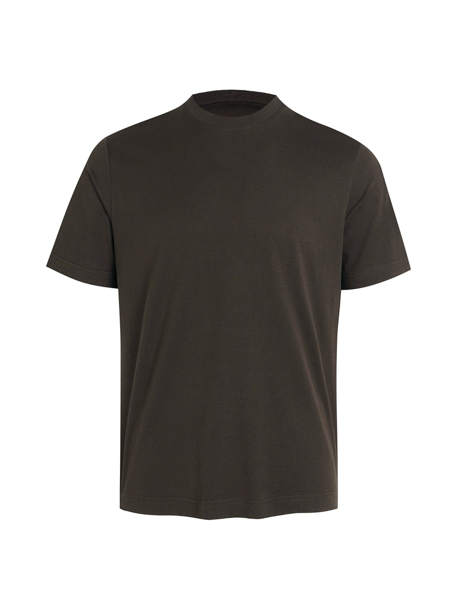 [Hermit] SILK-BLEND MICROTEXTURE Ｔ-shirt J0138