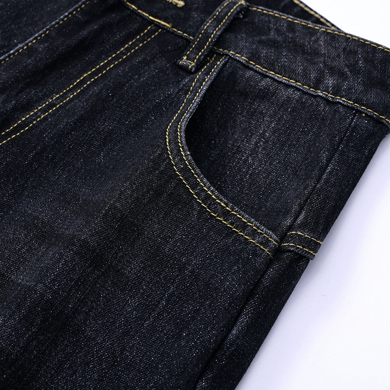 American Wash Wide Leg Jeans B0173