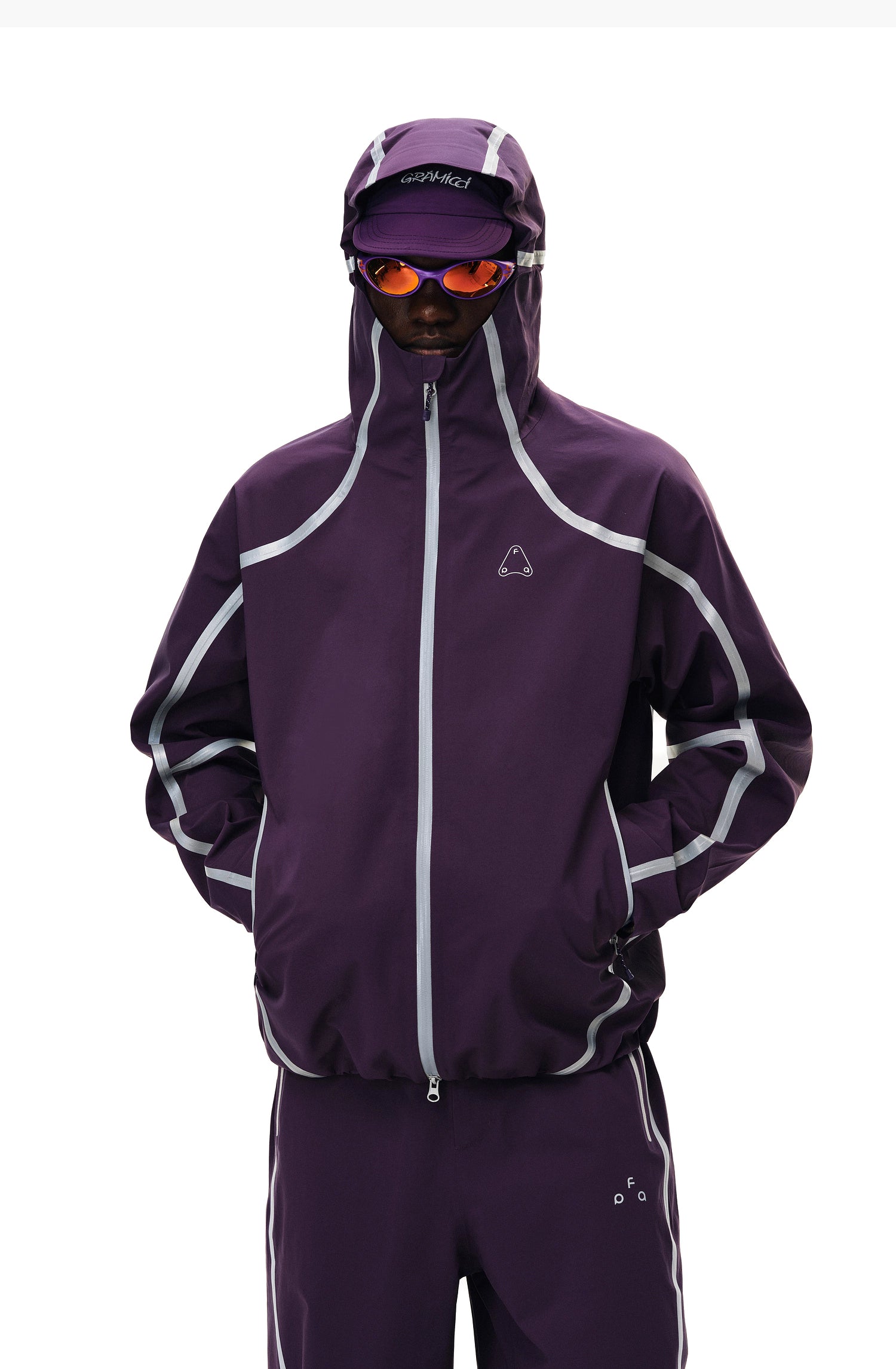 COLORBLOCK SHELL JACKET T0143