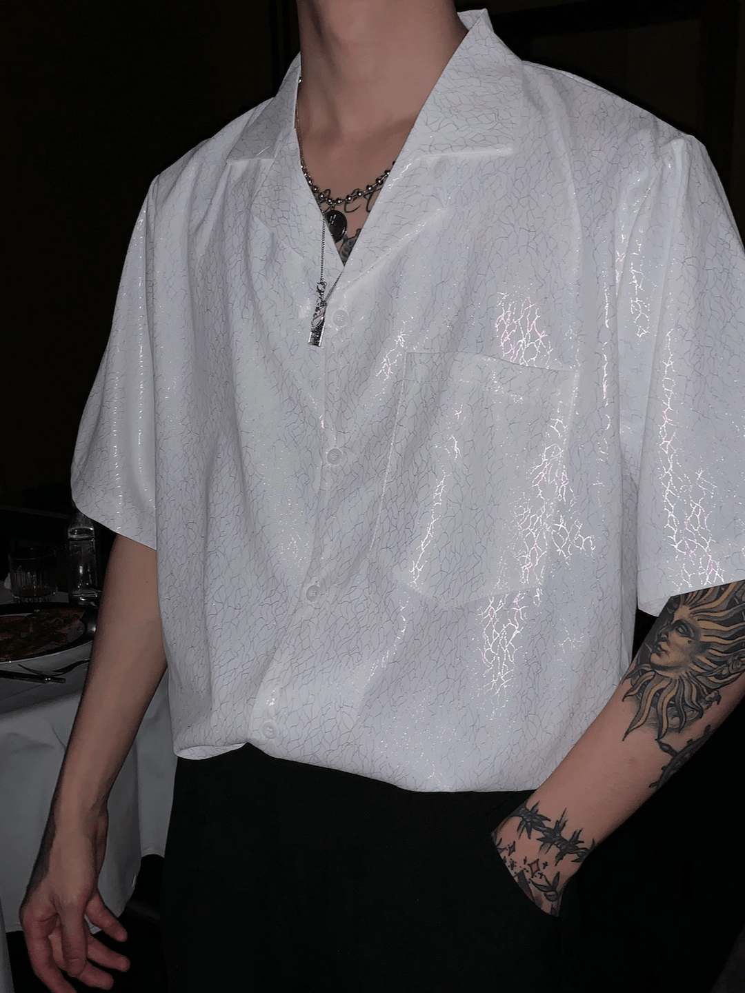 [CUIBUJU] high-end short-sleeved shirt J0114