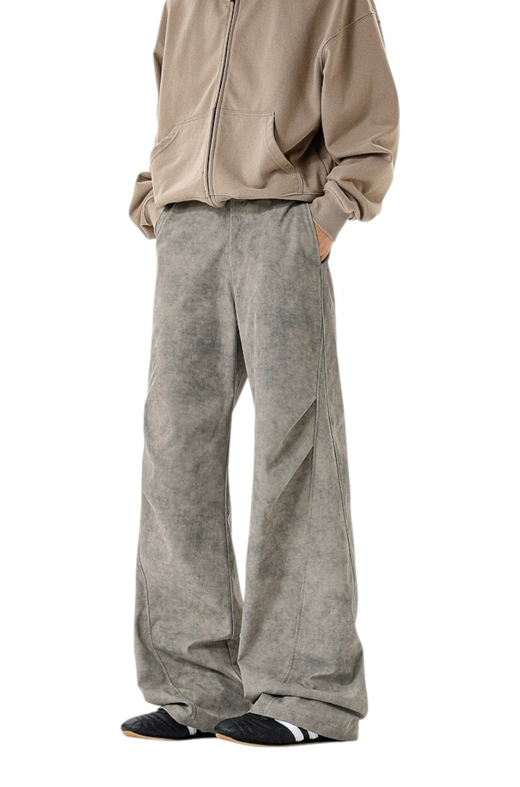 DECONSTRUCTED TIE-DYE SABER TROUSERS B0190