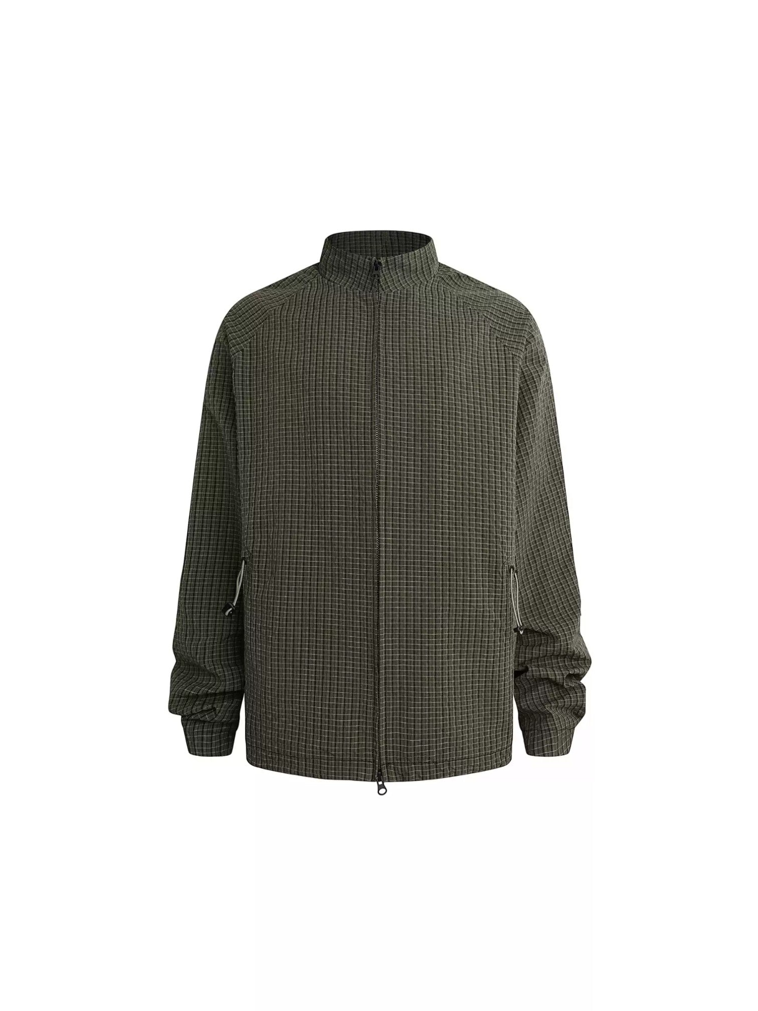 [DIMC] MESH TEXTURE HOODED JACKET T0174