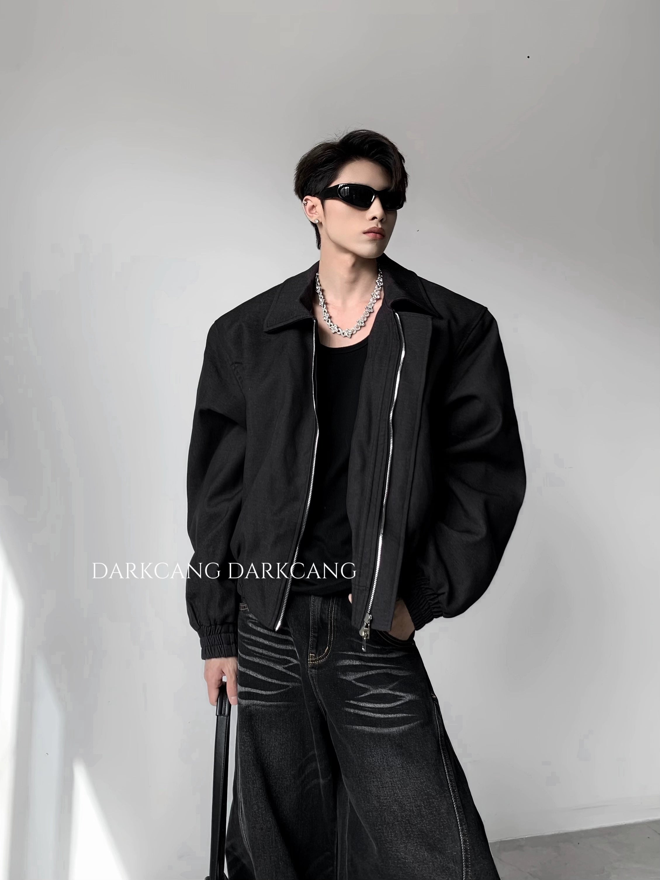 Jacket cotton jacket T0370