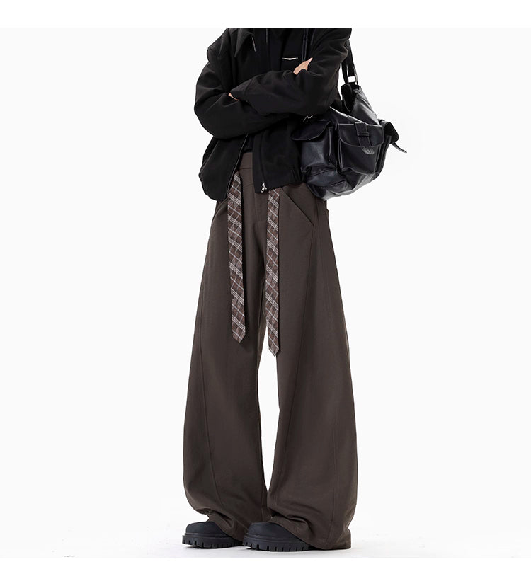 DRAPE SABER-CUT TROUSERS B0189