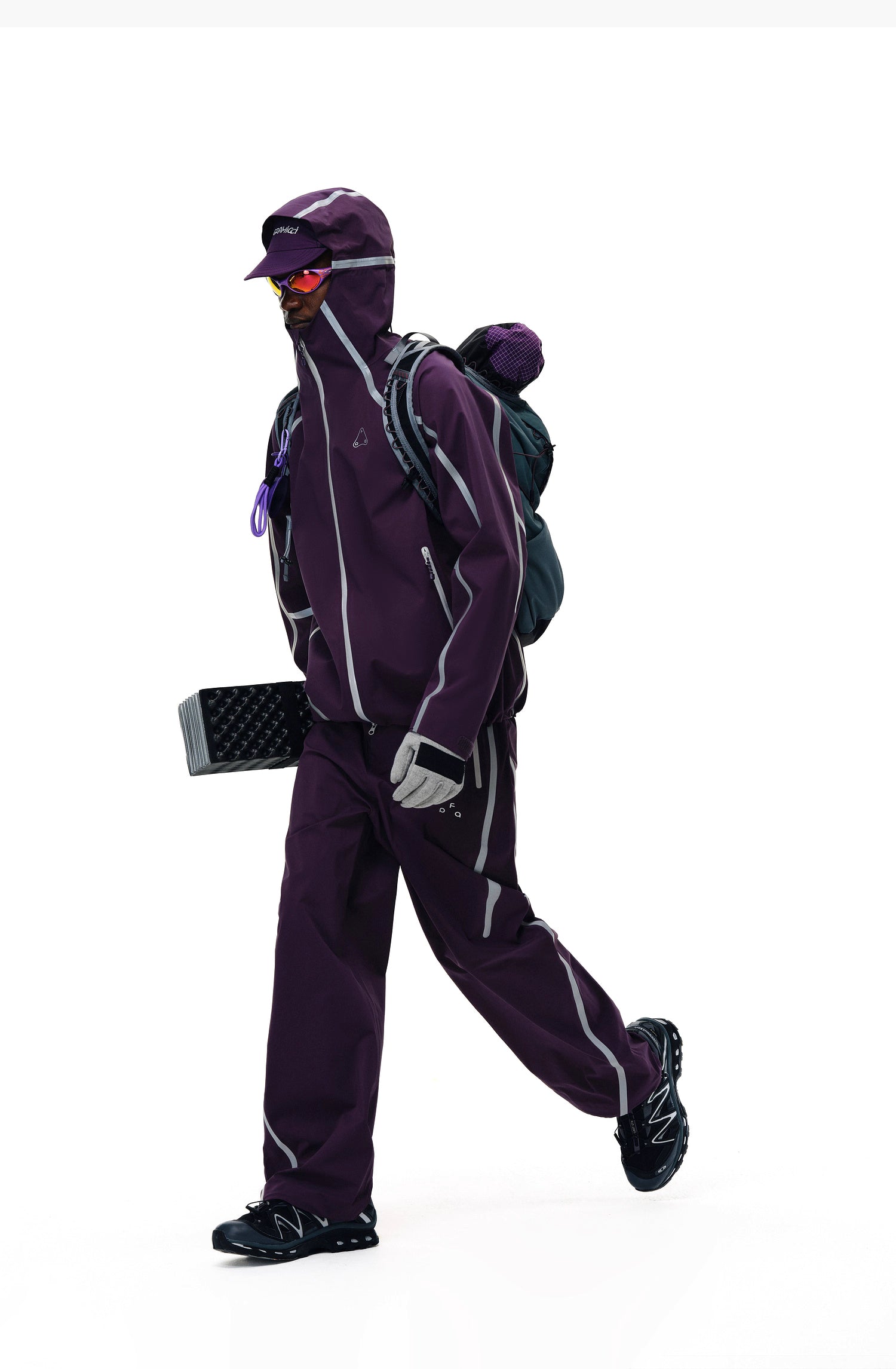 COLORBLOCK SHELL JACKET T0143