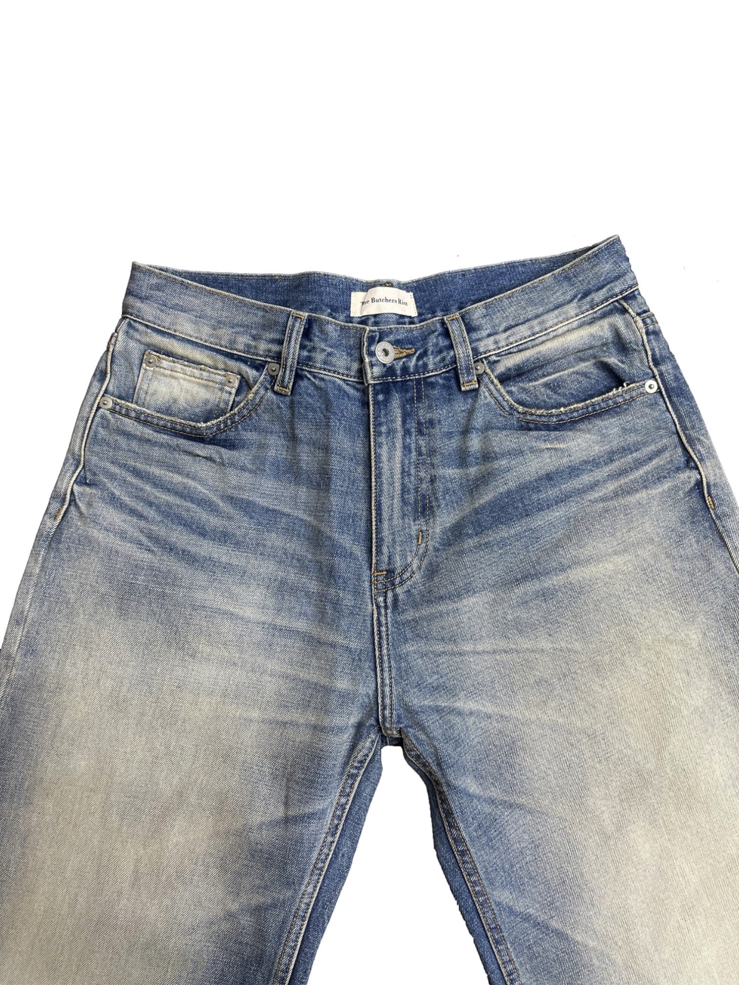 [TBR] WASHED A-CUT JEANS B0305