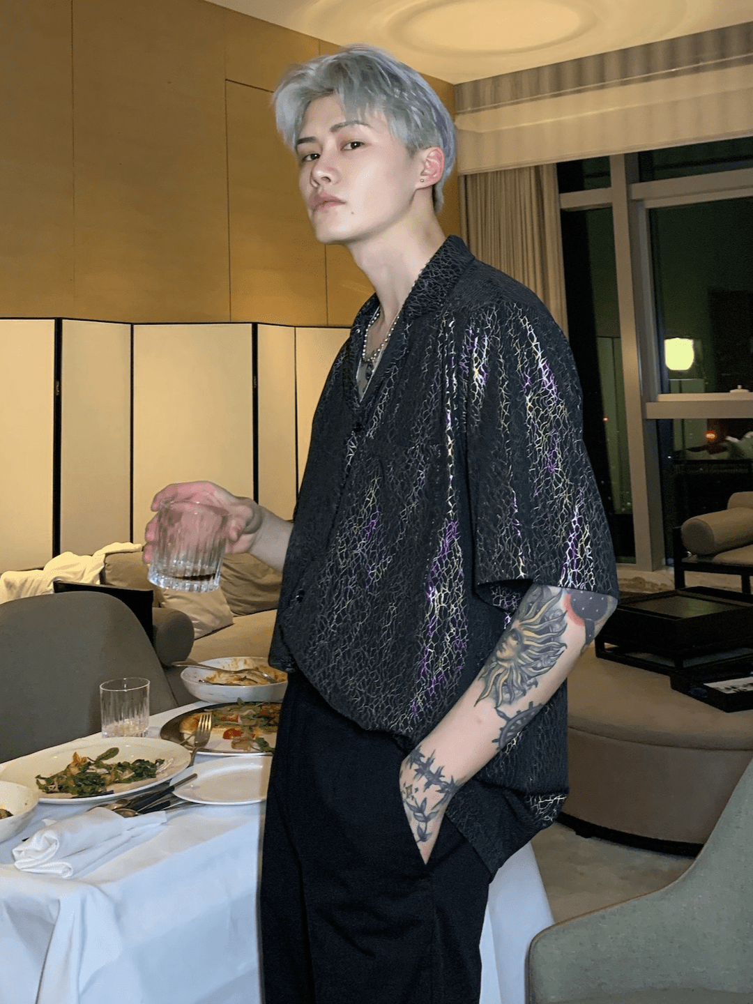 [CUIBUJU] high-end short-sleeved shirt J0114