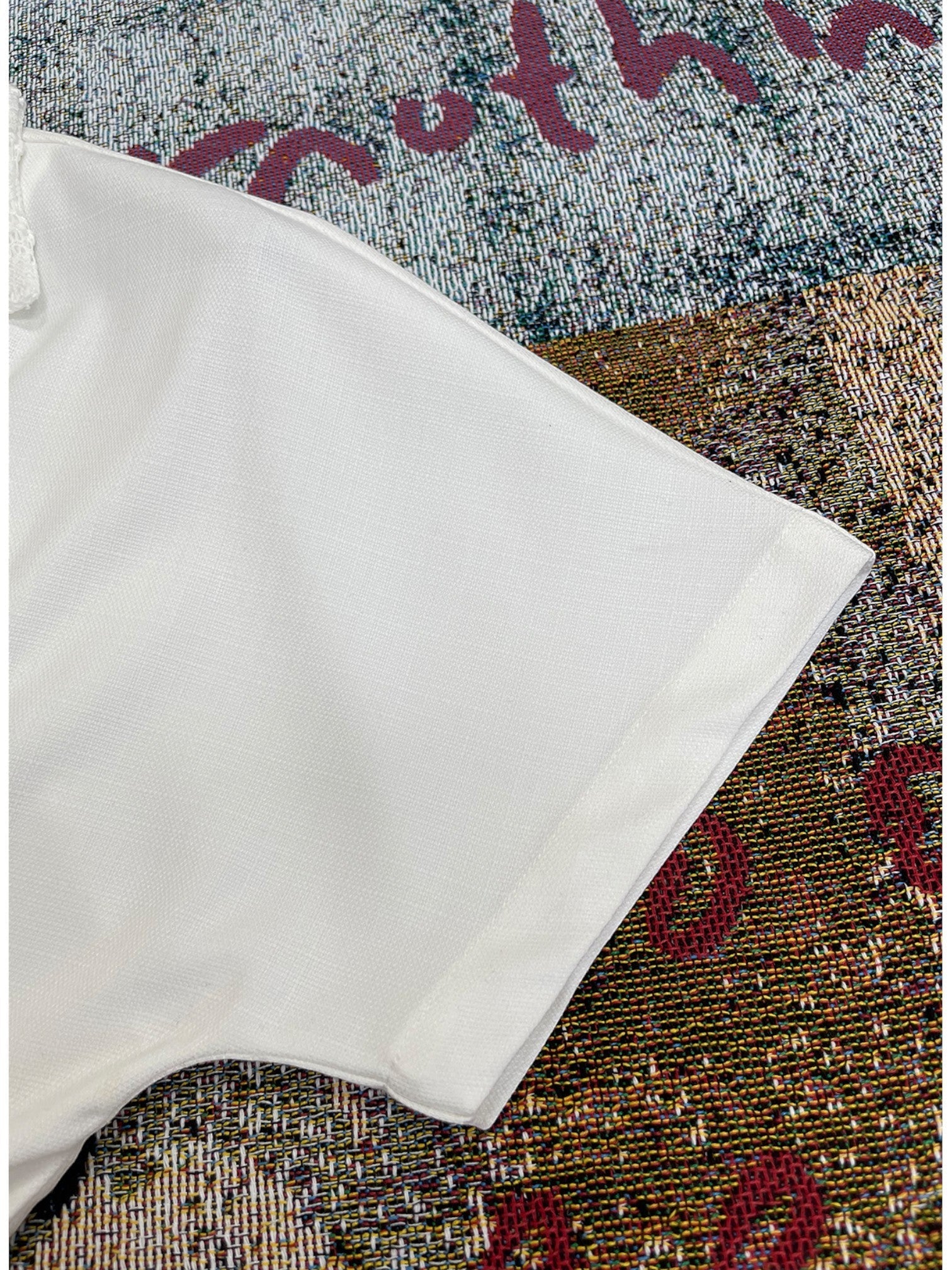 [FDM] WAVE TEXTURE RELAXED CUBAN COLLAR shirt J0139