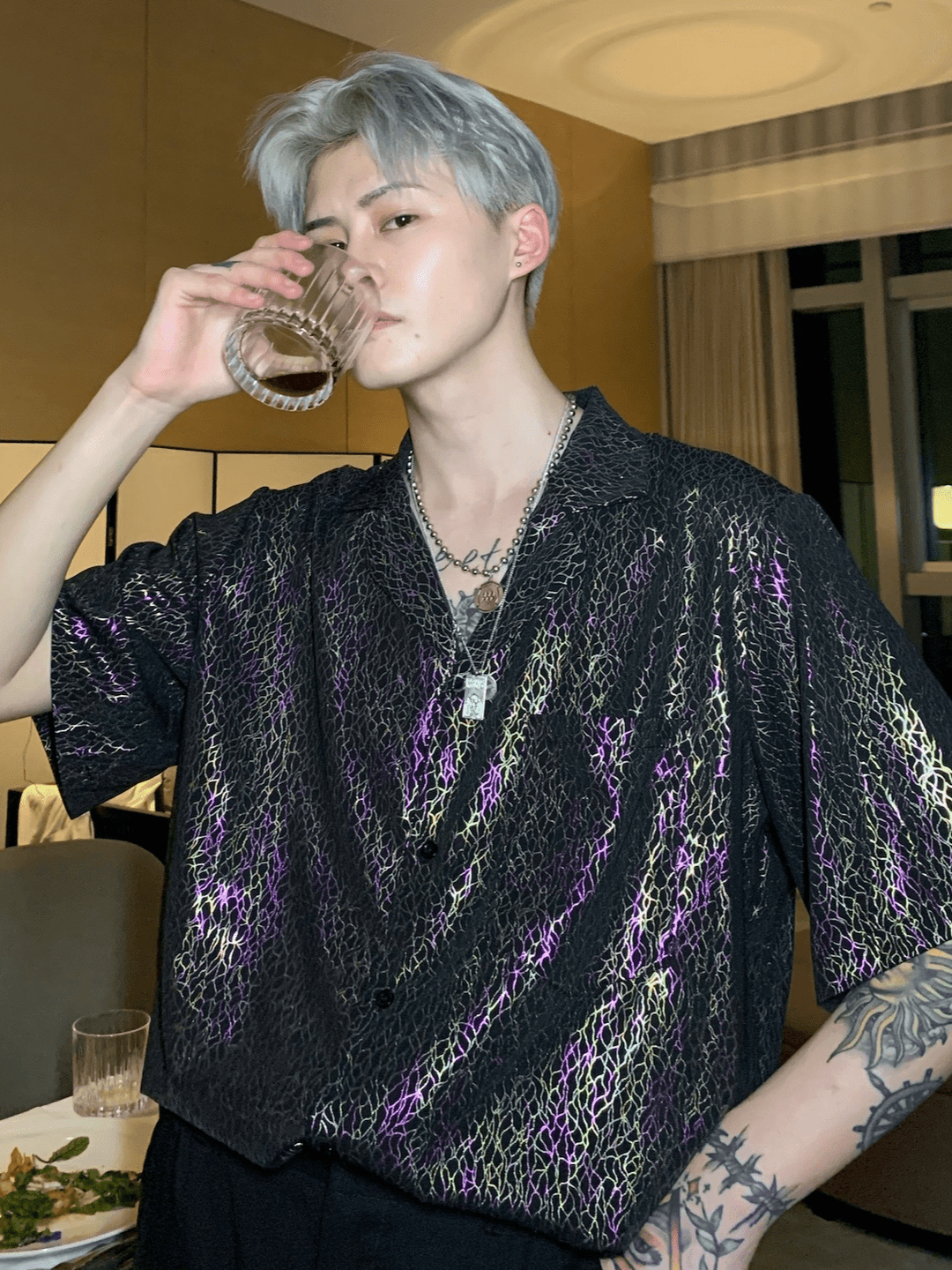 [CUIBUJU] high-end short-sleeved shirt J0114