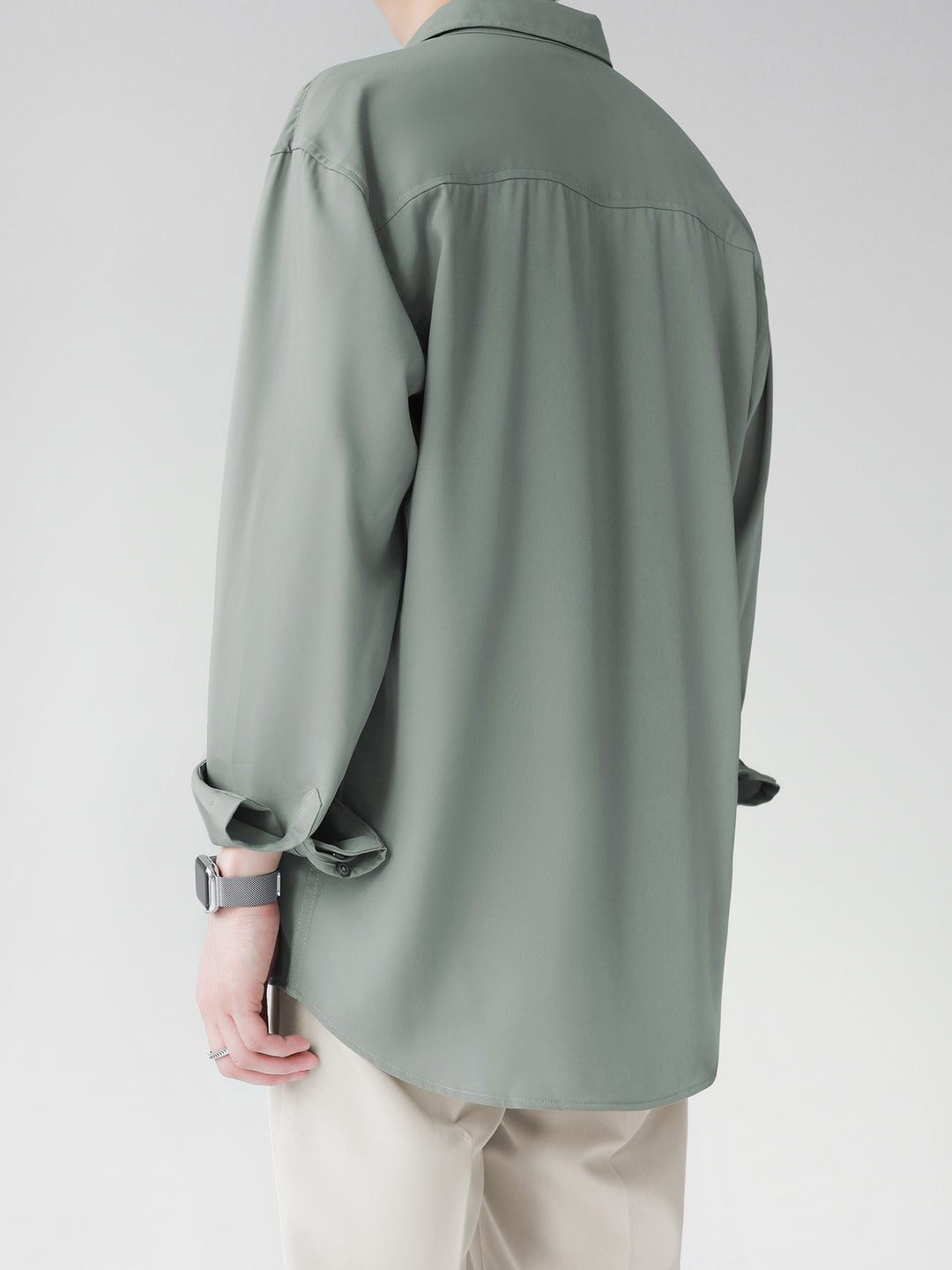 [HOHO] Simple Design Shirt J0133