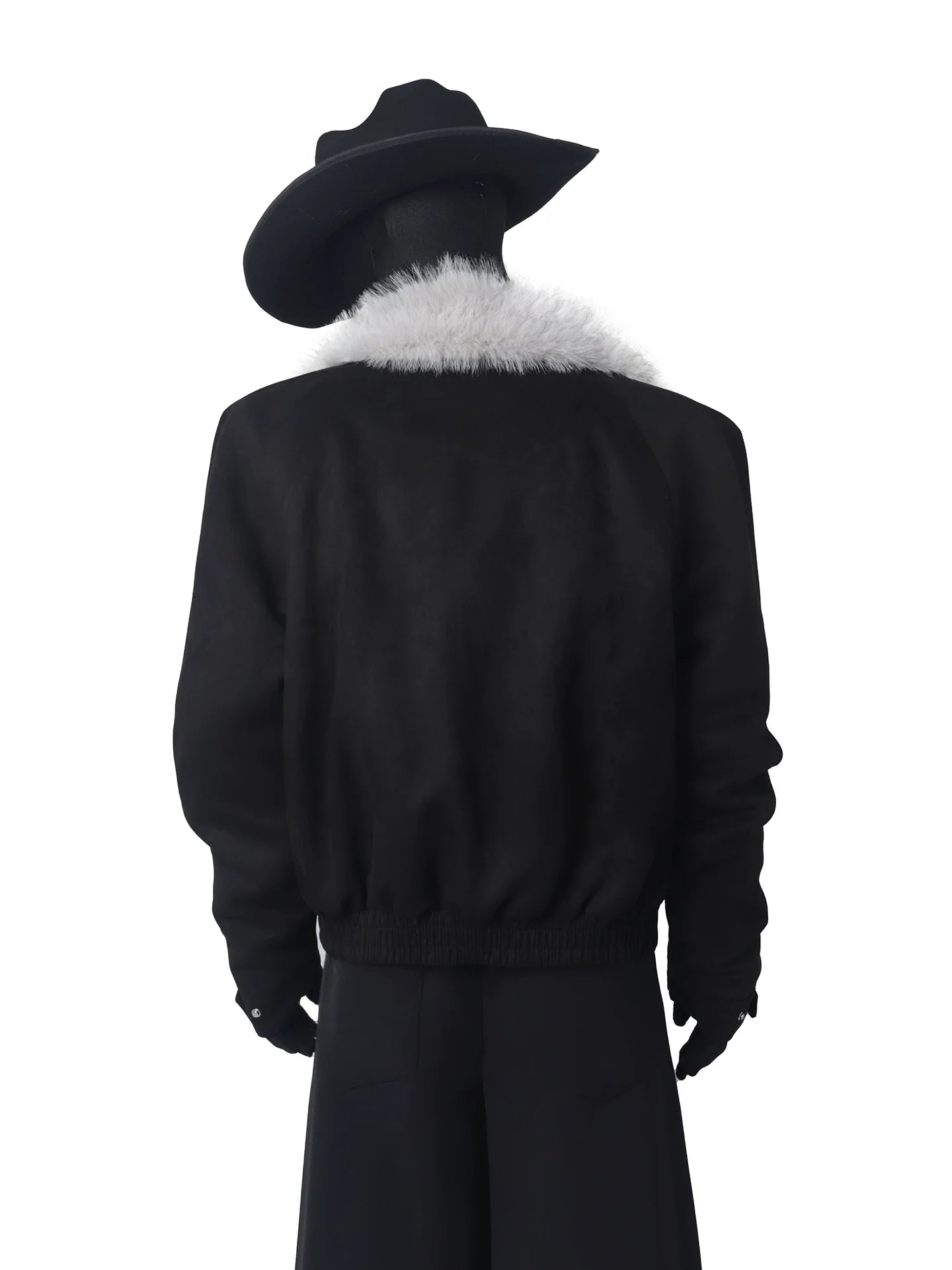 Winter mountain carving suede thickened sweater neck cotton-padded coat men's design sense imitation fur cotton clothes tide T0193