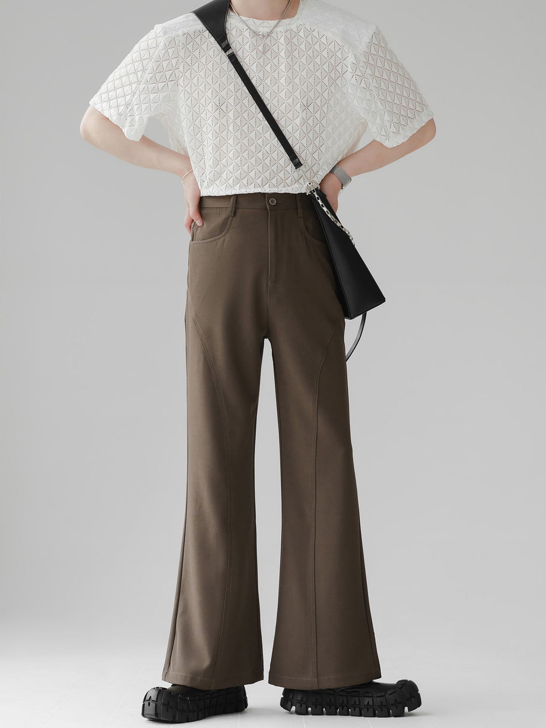 Flare mode pants B0151