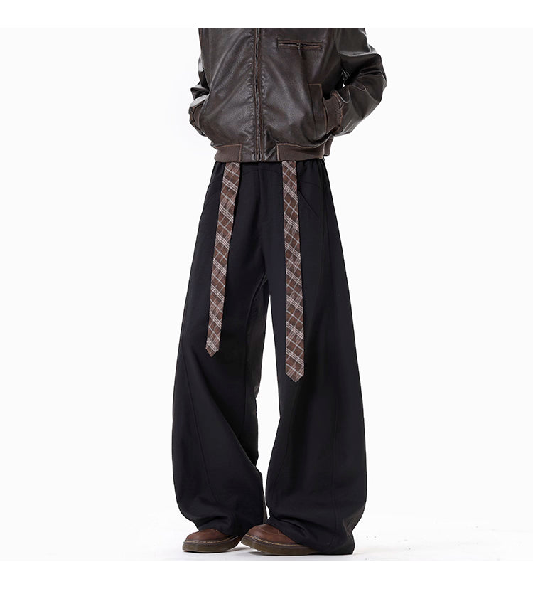 DRAPE SABER-CUT TROUSERS B0189