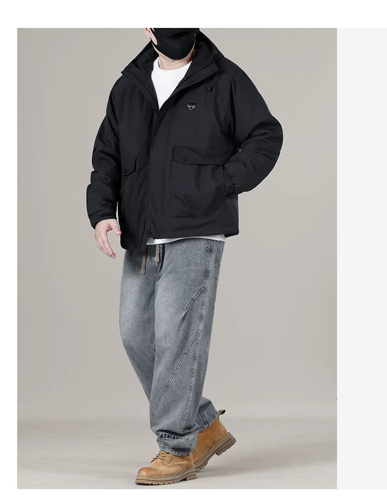 Waterproof windproof hooded assault jacket ff0002