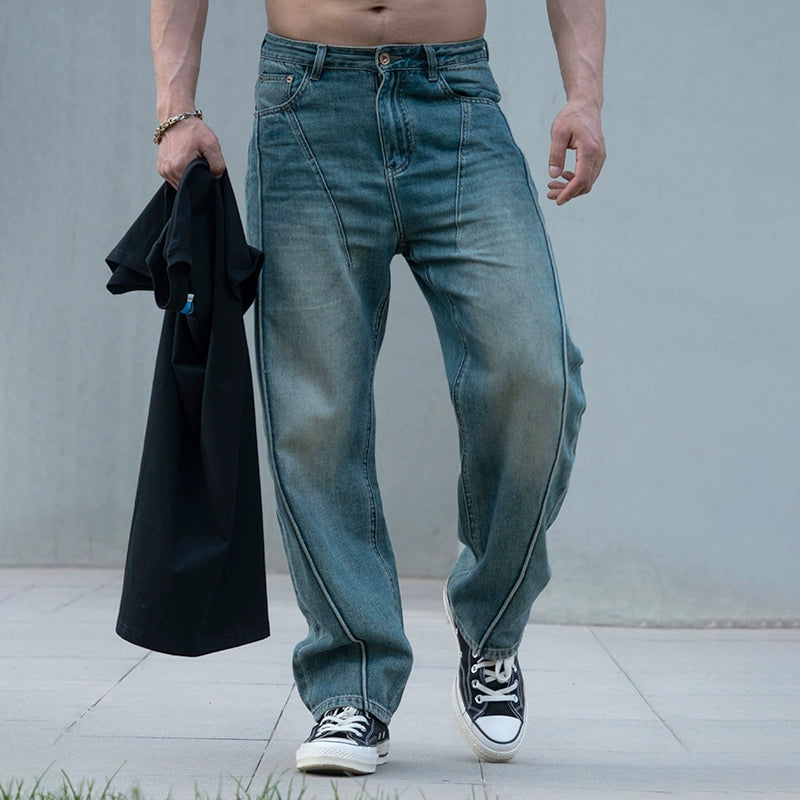 American retro washed jeans fff0250