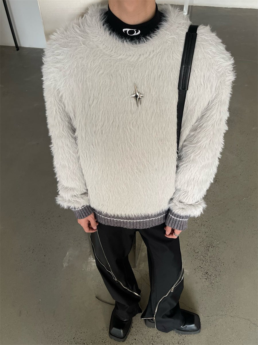 [MARTHNAUT] Imitation loose sweater S0192