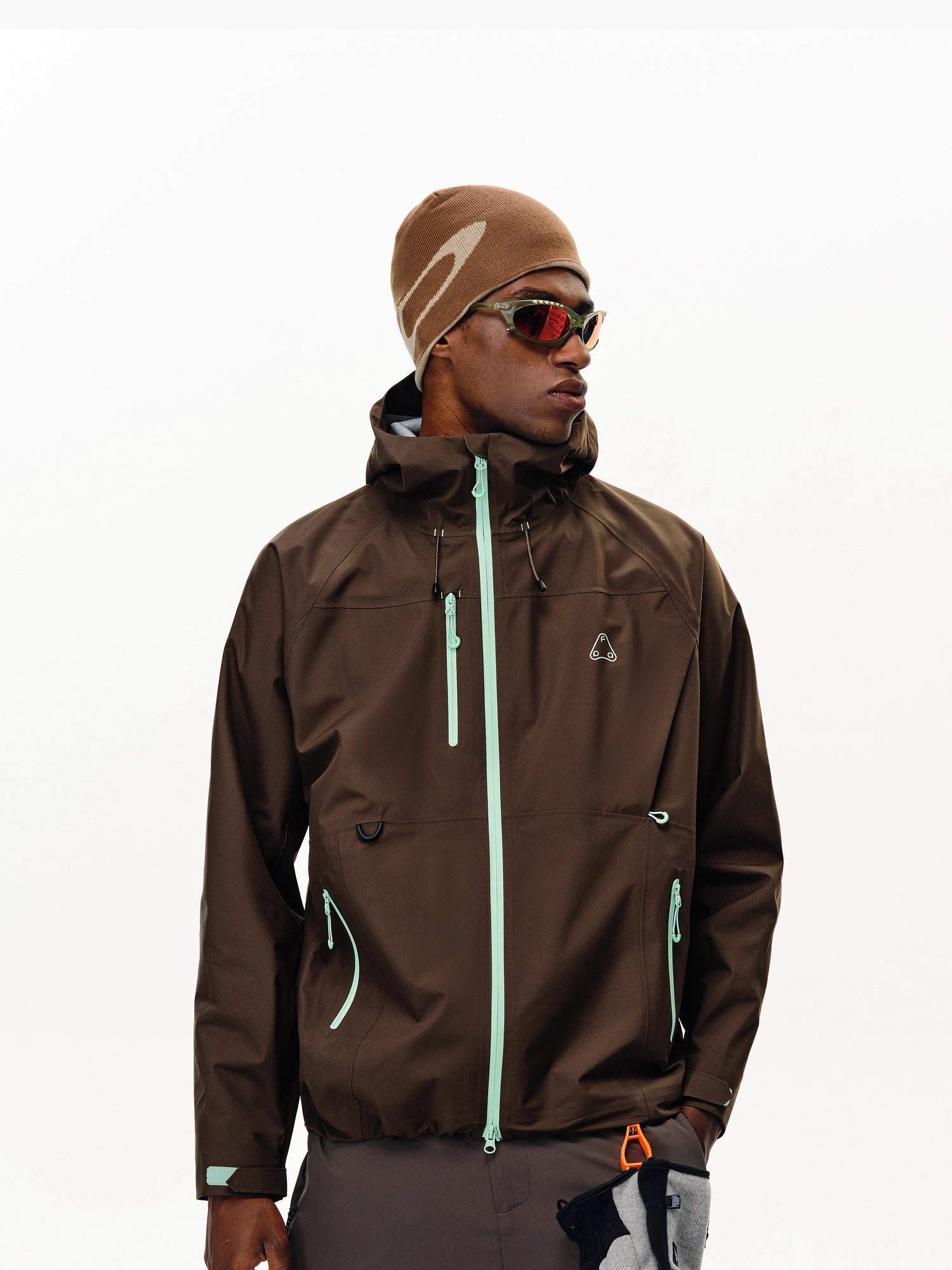 COLORBLOCK SHELL JACKET T0143