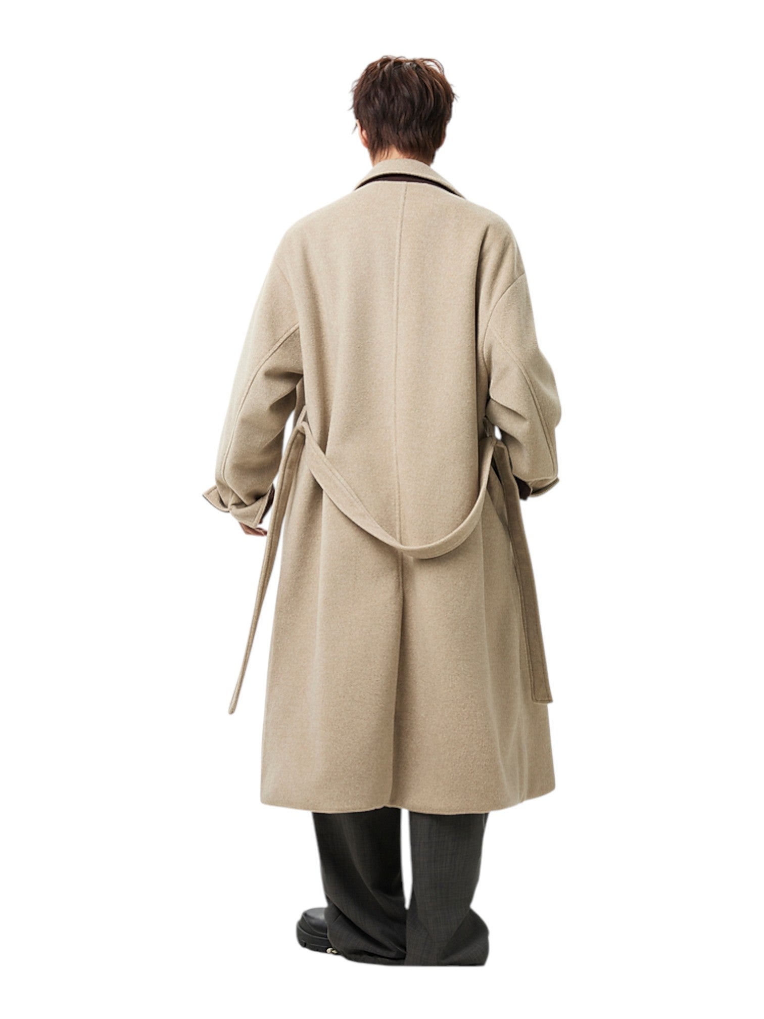 WOOL-BLEND MID-LENGTH COAT T0151