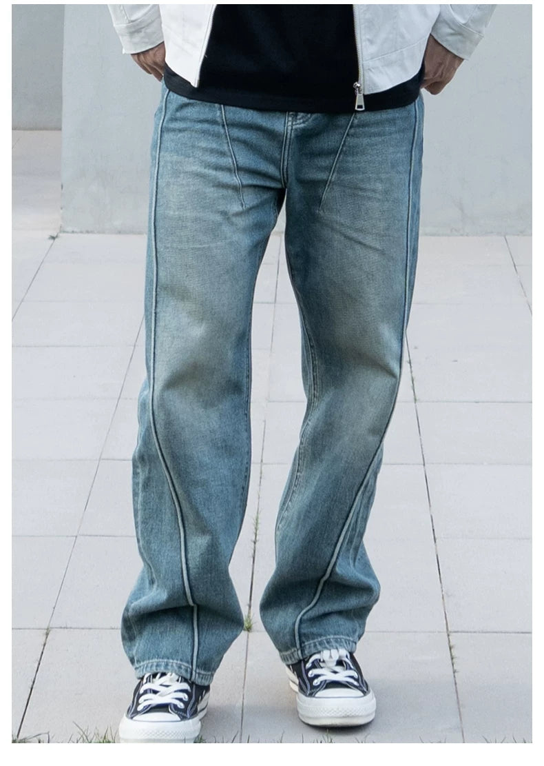 American retro washed jeans fff0250