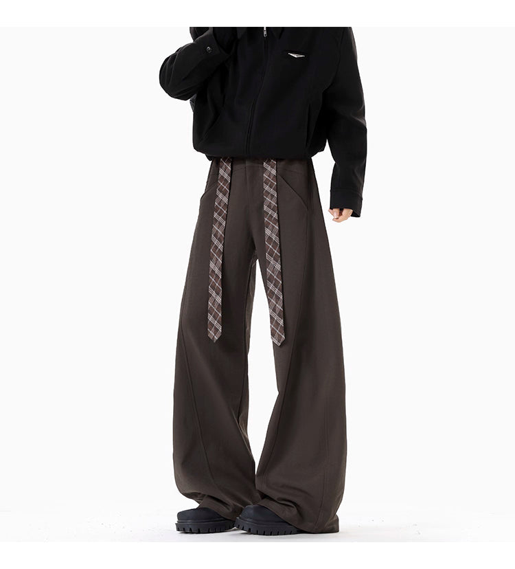 DRAPE SABER-CUT TROUSERS B0189