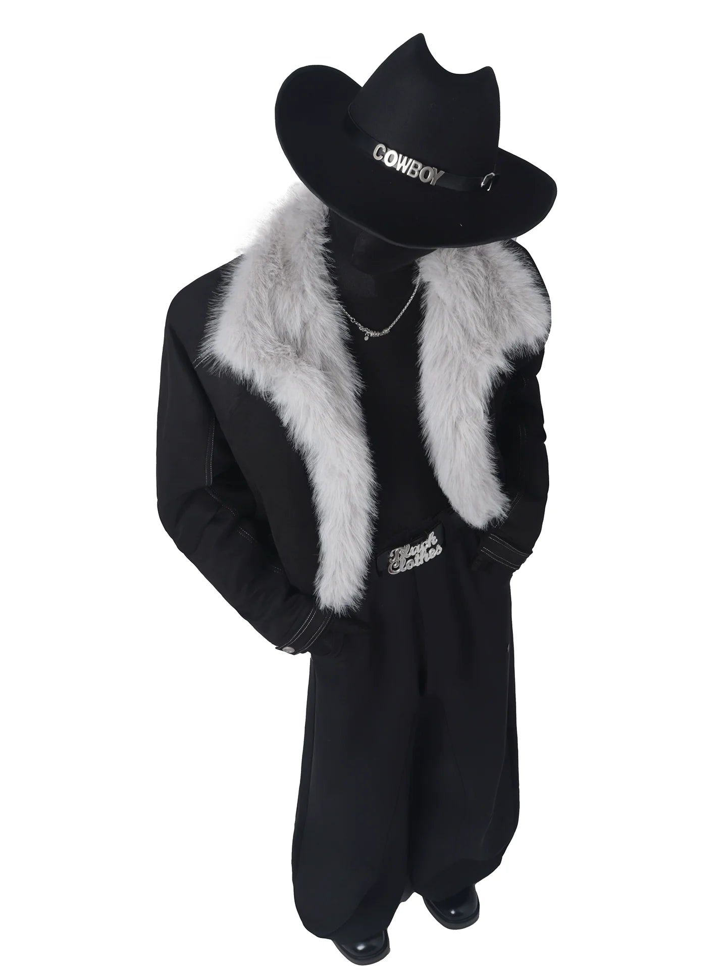 Winter mountain carving suede thickened sweater neck cotton-padded coat men's design sense imitation fur cotton clothes tide T0193