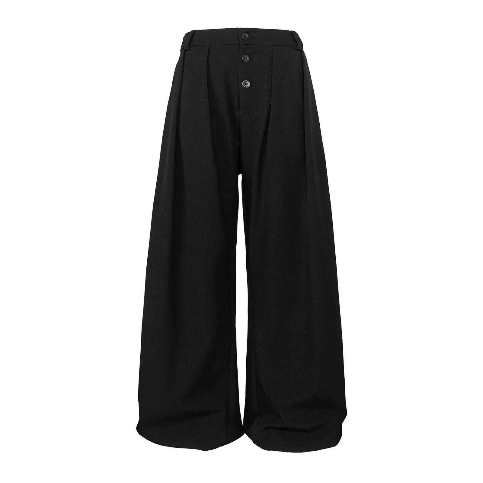 Straight wide-leg suit long pants M004