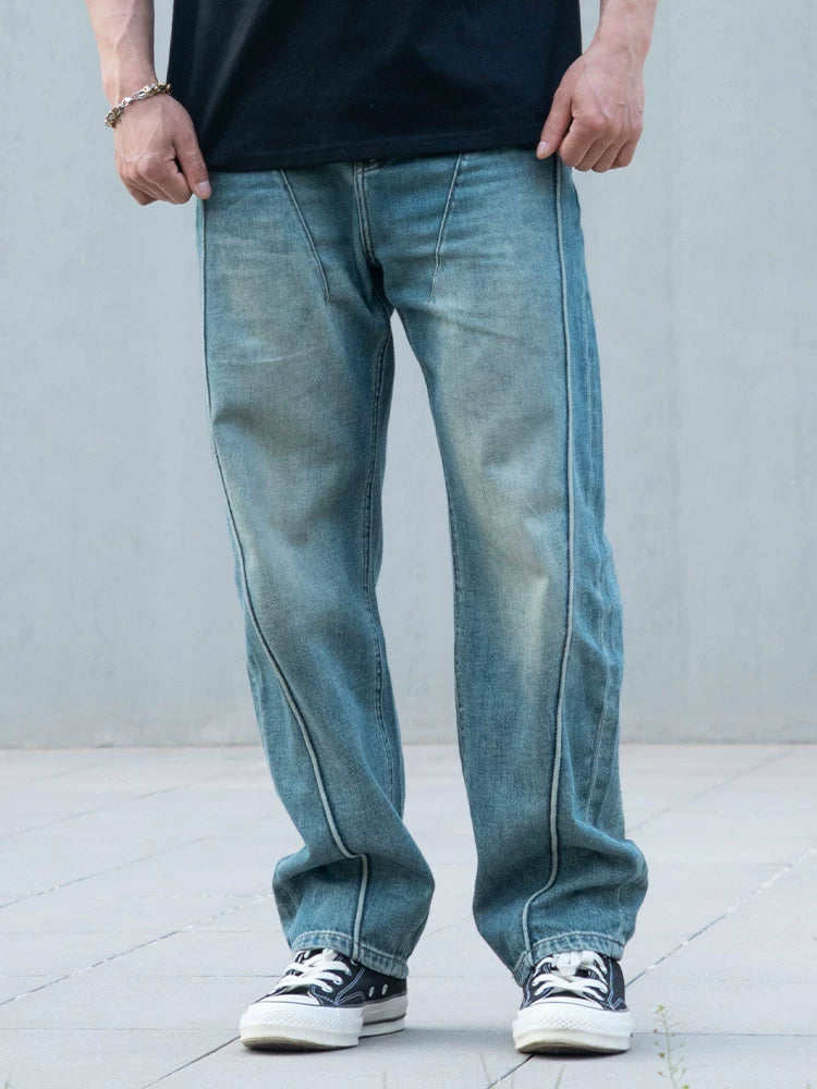 American retro washed jeans fff0250