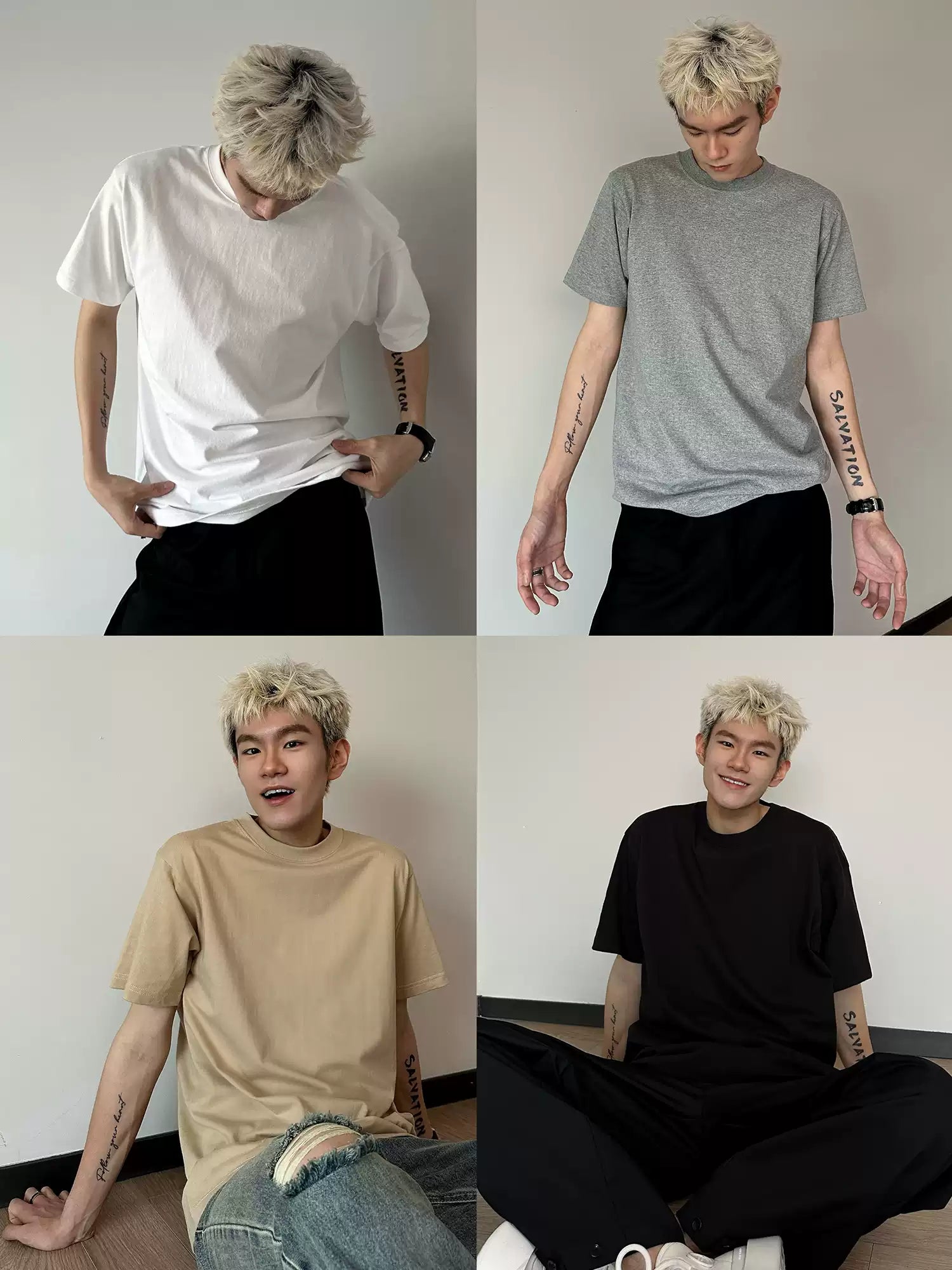[XWINNER] CORE STRUCTURE T-SHIRT J0105