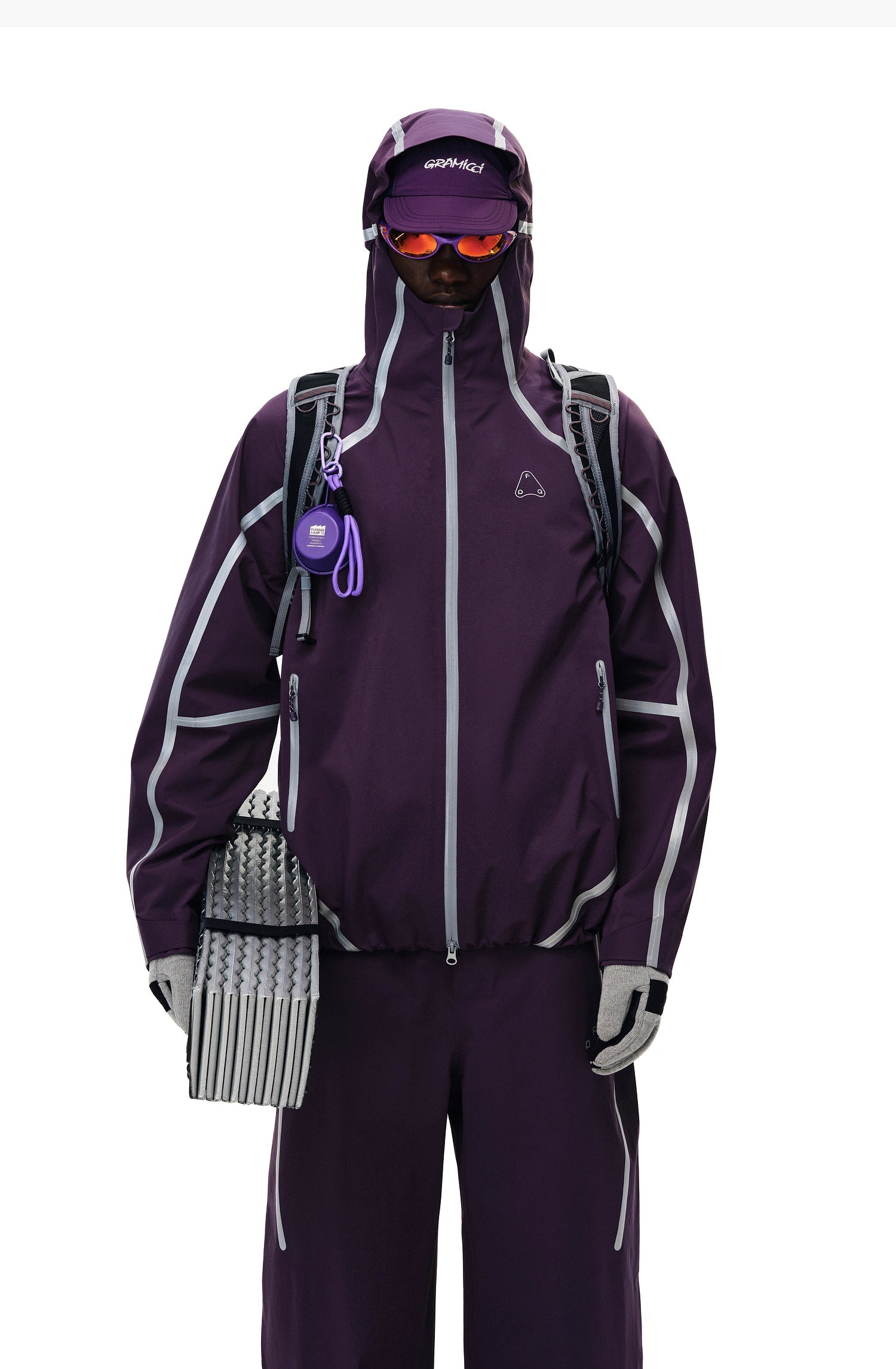 COLORBLOCK SHELL JACKET T0143