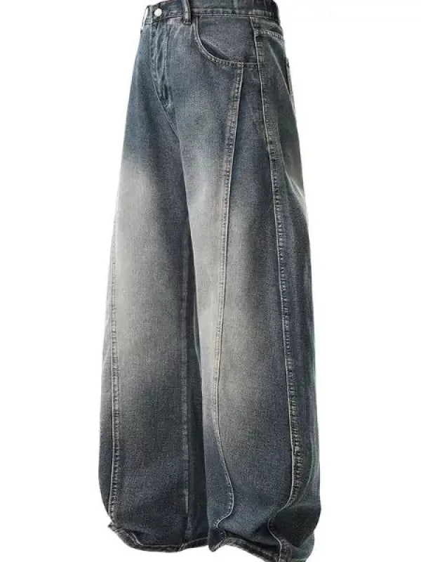 Washed retro scimitar jeans fff0284