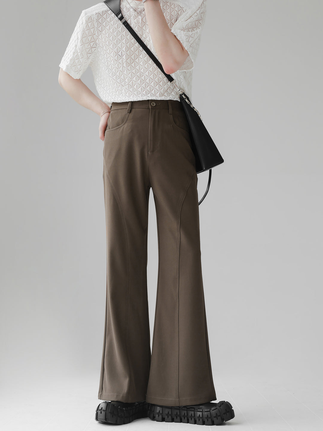Flare mode pants B0151