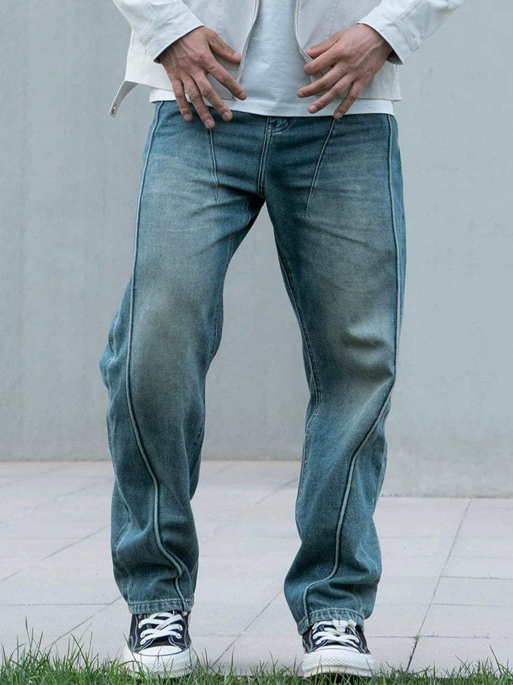 American retro washed jeans fff0250