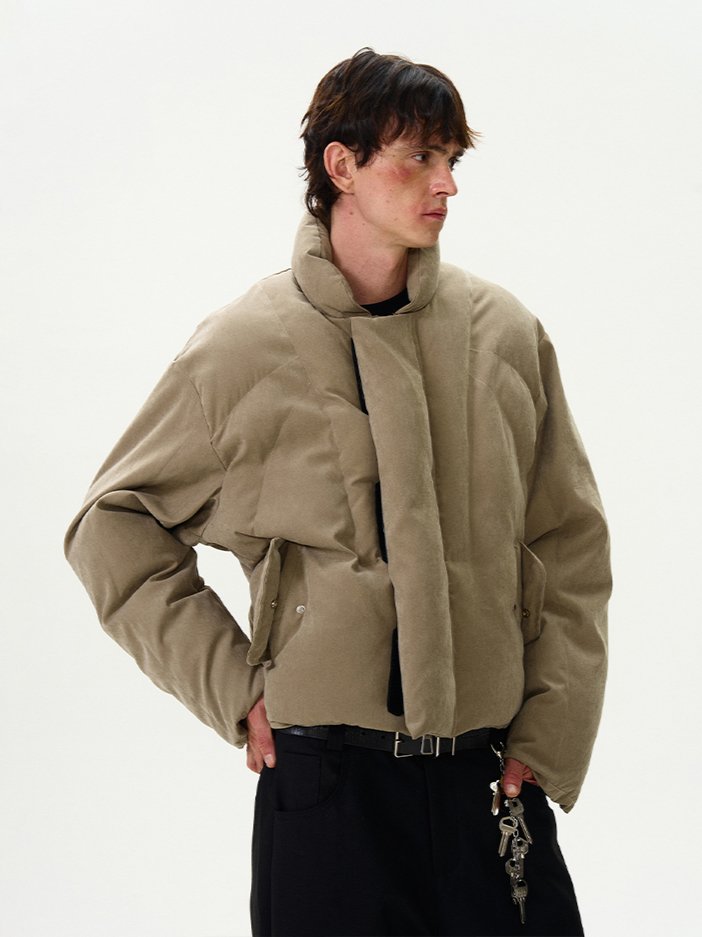 [MADWITCH]loose cotton jacket T0201