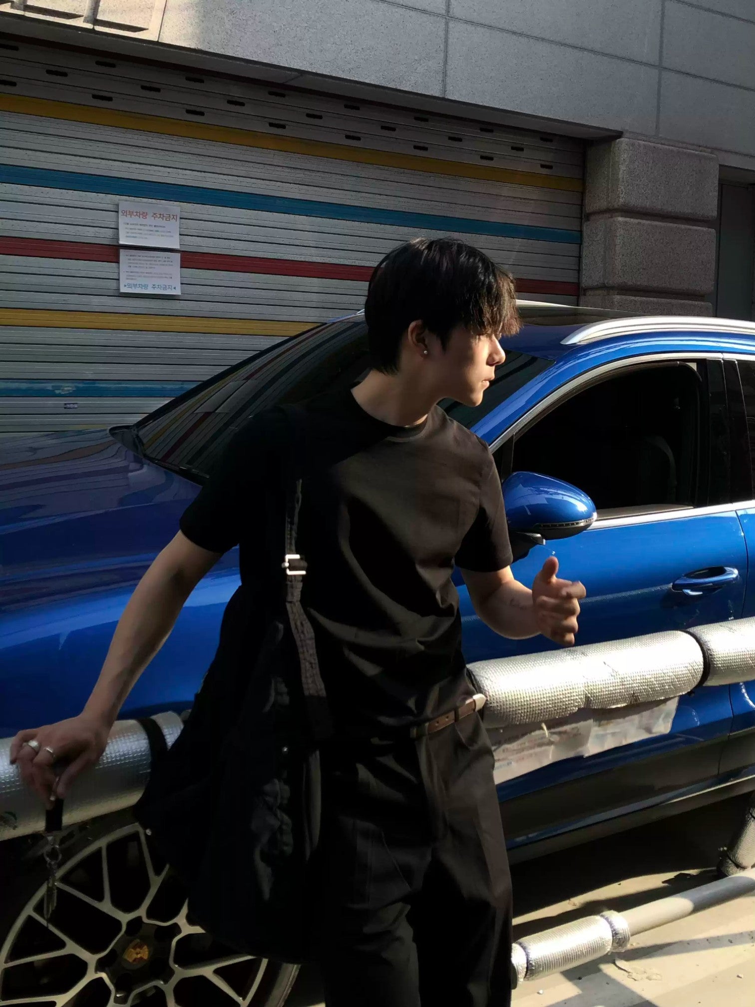 [Hermit] SILK-BLEND MICROTEXTURE Ｔ-shirt J0138