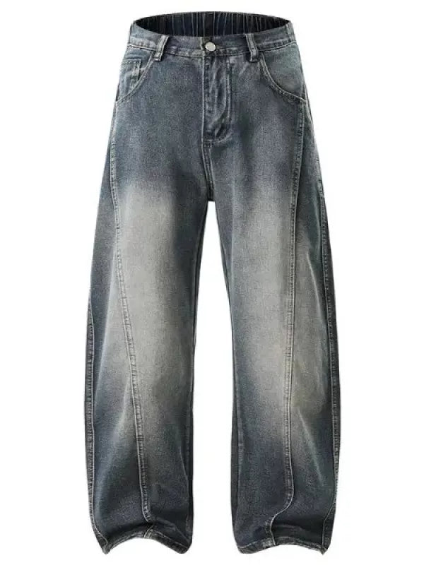 Washed retro scimitar jeans fff0284