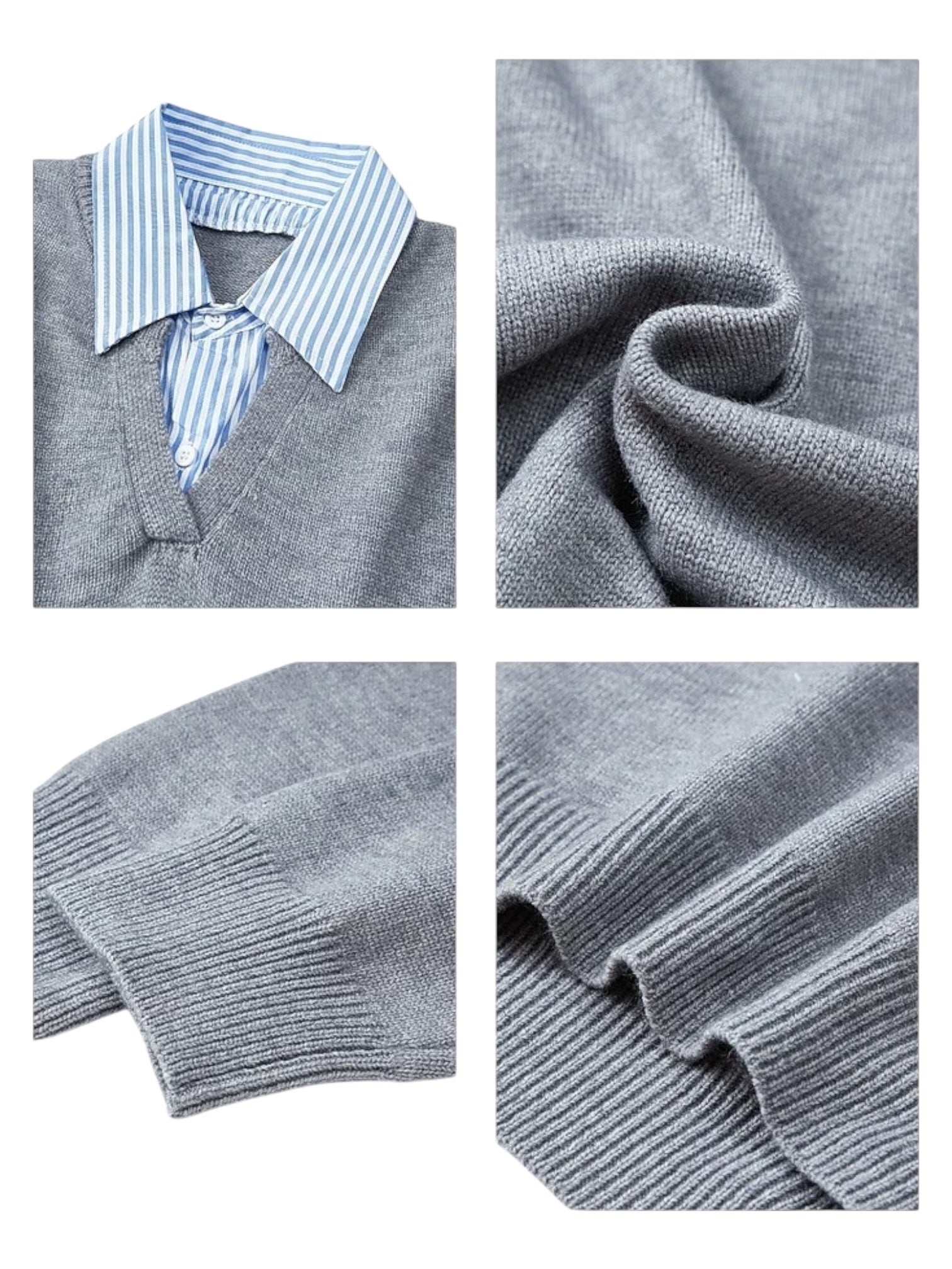 FAKE-LAYER SHIRT S0074