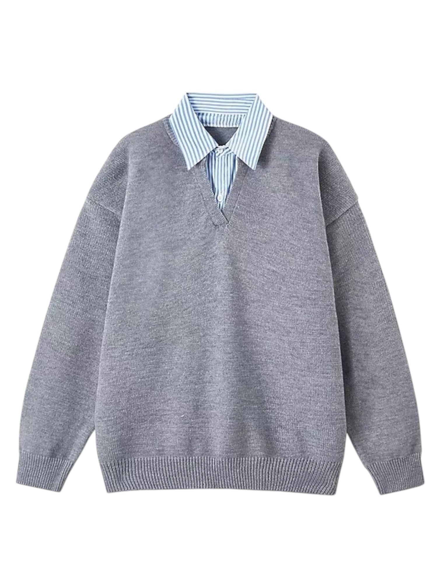 FAKE-LAYER SHIRT S0074