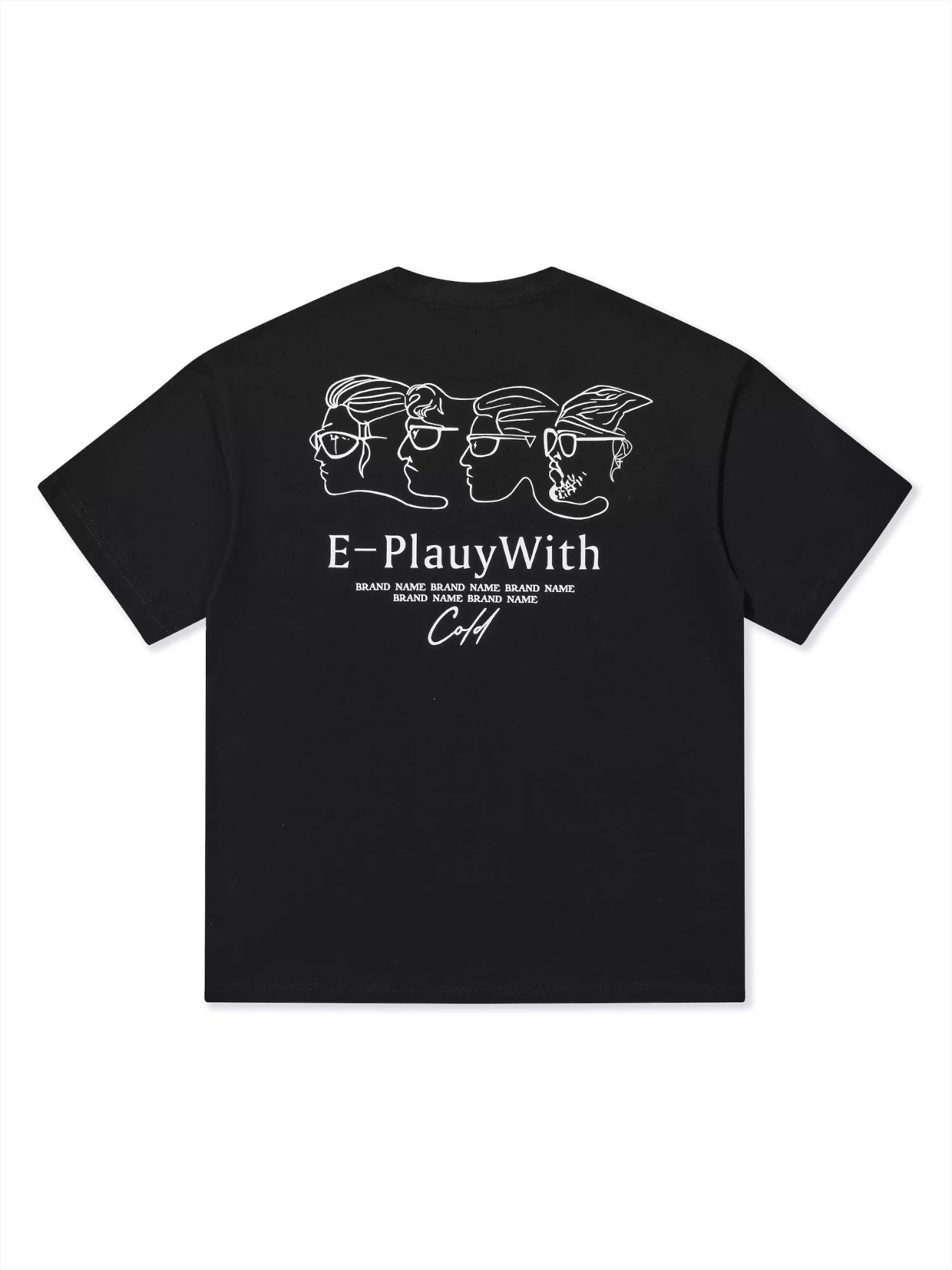 [COLDSTONE] GRAPHIC WIDE T-shirt J0106