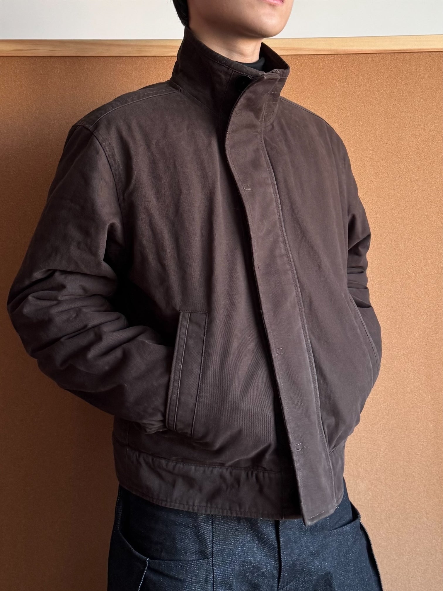 [XANVAS] FLEECE-LINED WORK JACKET T0173