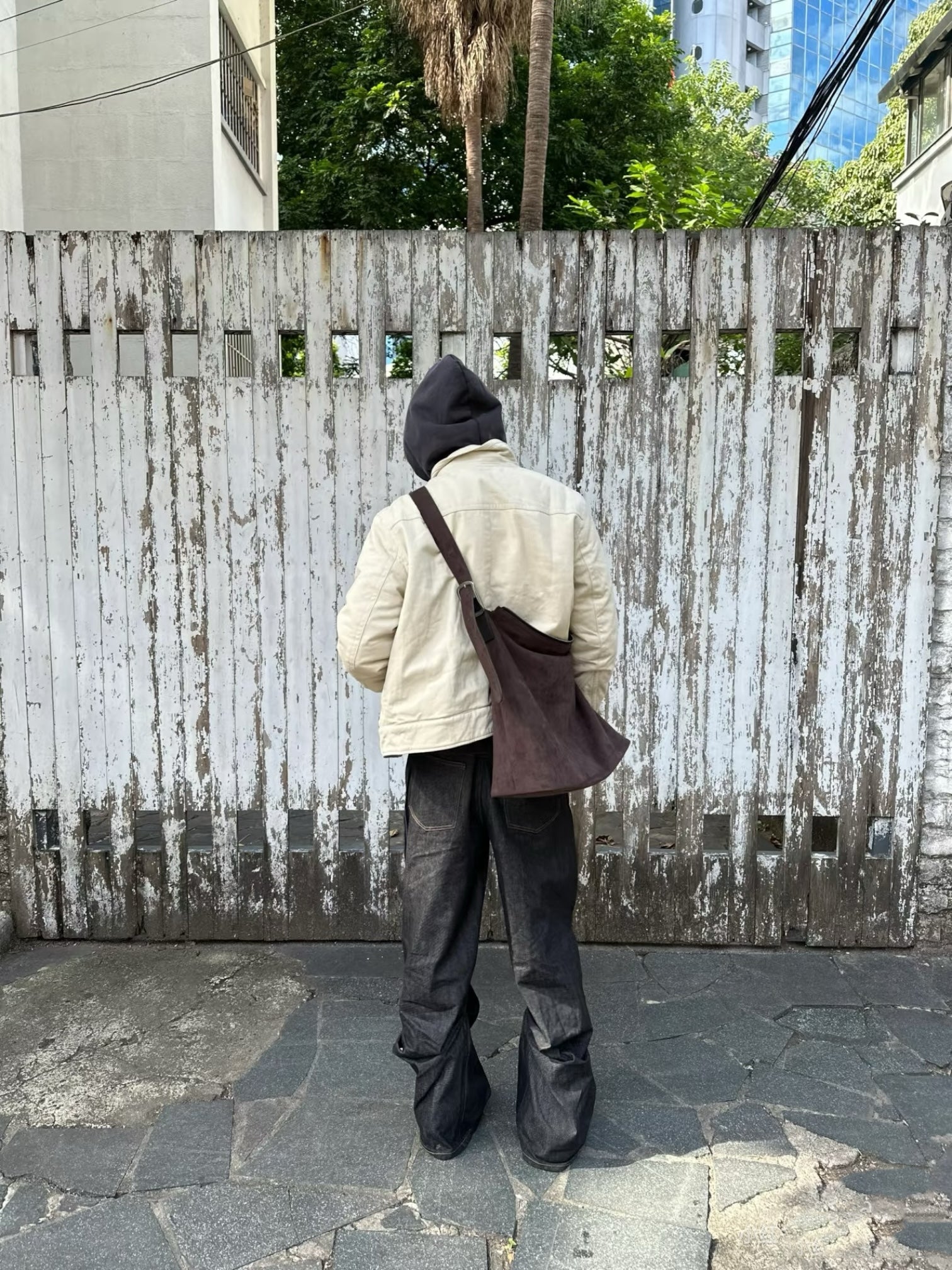 [XANVAS] FLEECE-LINED WORK JACKET T0173