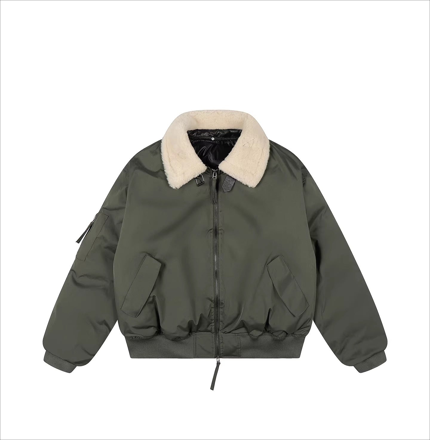 American retro cleanfit lapel cotton clothes ff0281