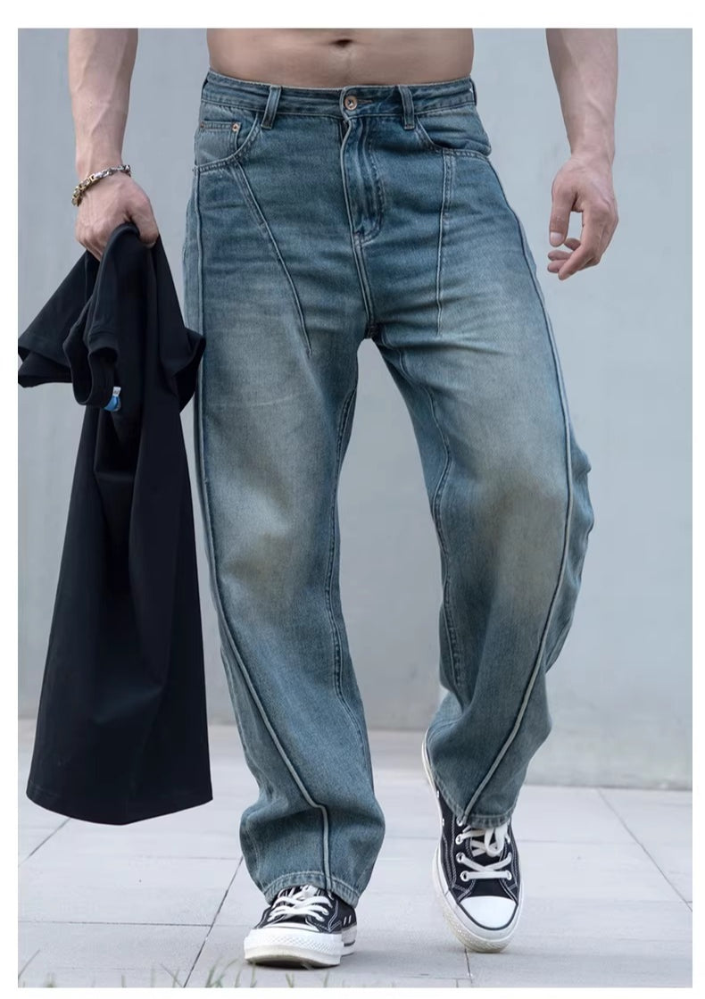 American retro washed jeans fff0250