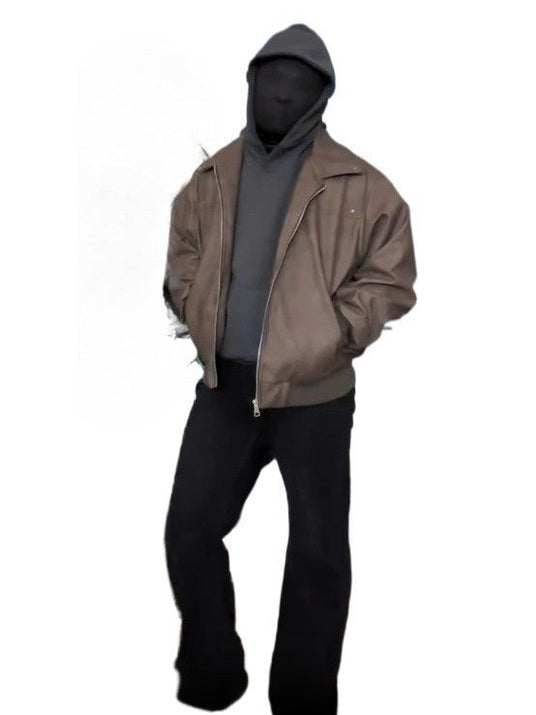 American PU leather jacket C0380