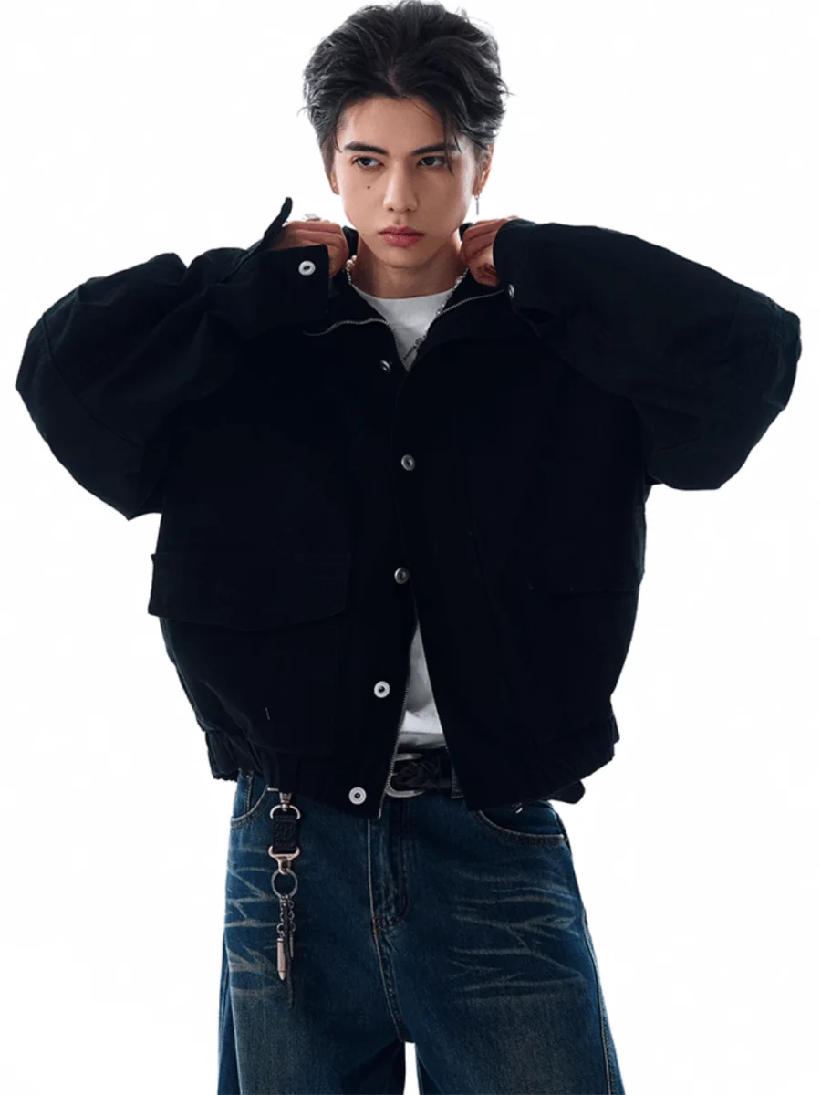 [MADWITCH] large pockets jacket T0179