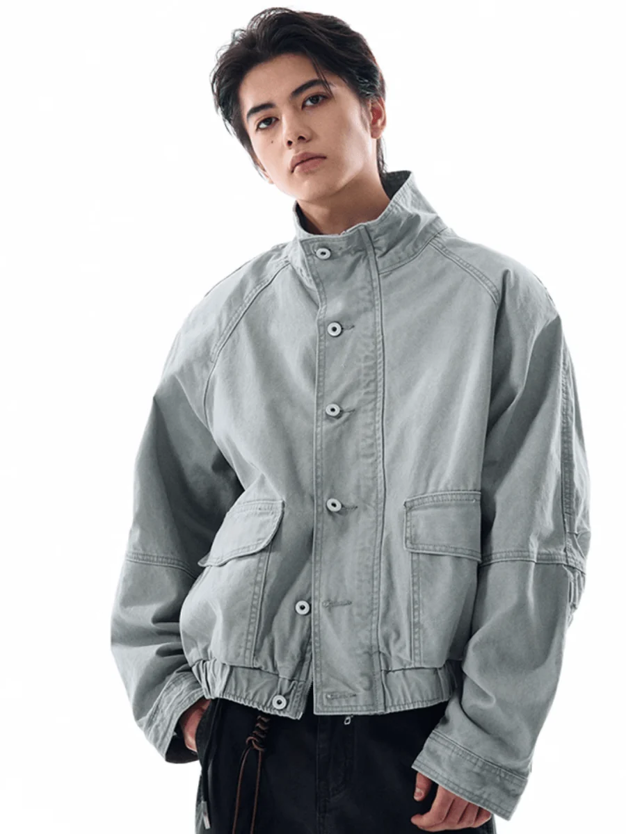 [MADWITCH] large pockets jacket T0179