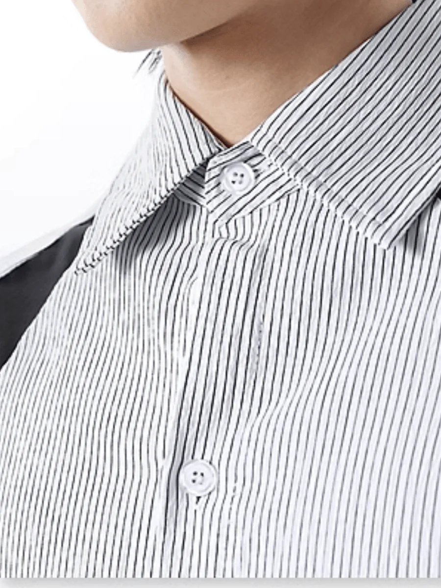 [TREND ST] striped shirt J0141