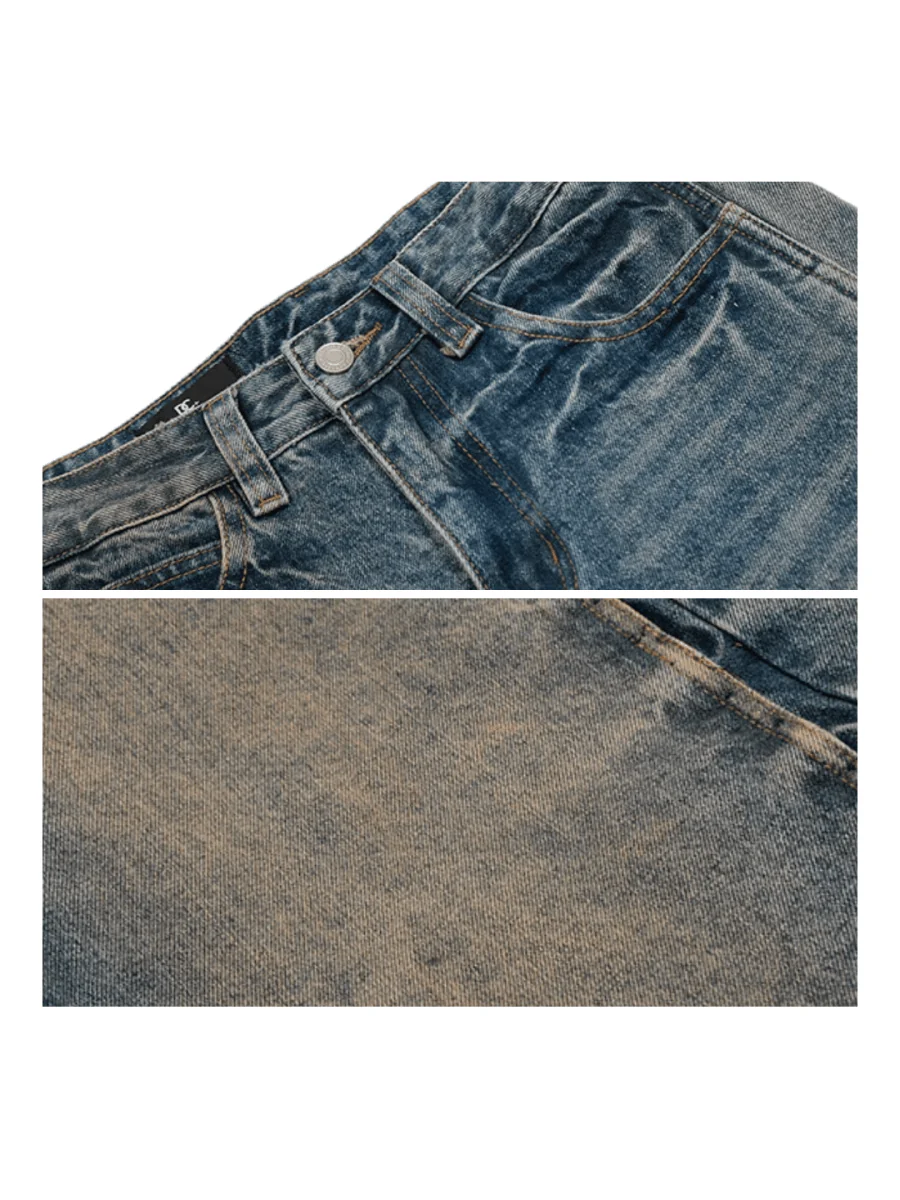 [MRNEARLY] aged jeans B0307